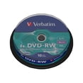 thumbnail image 4 of Verbatim DataLifePlus 10 Pack DVD-RW Discs 4.7GB 4x Rewritable Discs Matte Silver For Video Recording and Data Storage (Spindle), 4 of 17