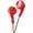 Red, variant on JVC In-Ear Headphones, Blue, HAF160A