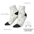 thumbnail image 6 of Naloa Watercolor Wildflower 2 Ankle Socks for Women Non Slip Socks No Show Socks Classic Low Cut Casual Socks Casual Socks, 6 of 7