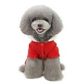 thumbnail image 4 of Christmas Dog Shirt Soft Dog Elf Santa Costume Warm Christmas Puppy Outfit Cute Xmas Clothes for Small Medium Pet Christmas Cosplay Apparel, 4 of 9