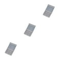 thumbnail image 1 of Wweixi Extension Strap Bra Extender Breathable 3 Rows 3 Hook Women Accessories Adjustable Lengthened Band Lingerie Intimates silver gray 3Set, 1 of 6