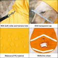 thumbnail image 3 of Dog Raincoat Hooded Poncho, Waterproof Adjustable Pet Raincoat with Reflective Strip, Lightweight Dog Rain Jacket Suitable for Small Medium Large Dogs, Available in All Seasons, 3 of 6