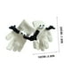 thumbnail image 3 of Guantes magnéticos para dedos - Calentadores de manos interactivos para adultos - Guantes de invierno de lana de punto suave - Guantes térmicos unisex para parejas, 3 of 3