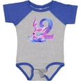 thumbnail image 3 of Inktastic 2nd Birthday Mermaid Tail Boys or Girls Baby Bodysuit, 3 of 5