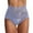 Purple, variant on HUITKMM Underwear Lace Mesh Transparent Women Underwear Plus Size High Waist Panty Panties