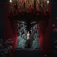 thumbnail image 4 of Gothic Wolf Candle Holder Halloween Decoration Resin Craft Bat Ornament Home Desktop, 4 of 4