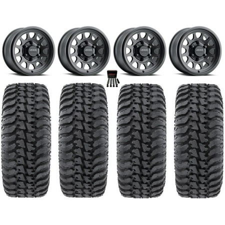 Method 414 15 Wheels Black 30 Regulator Tires Can-Am Maverick R