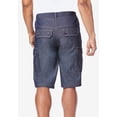 thumbnail image 2 of Liberty Blues Men's Big & Tall  Lightweight Comfort Denim Cargo Jean Shorts, 2 of 3