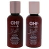 CHI Rose Hip Oil Color Nurture Protecting Shampoo and Condioner 2 Pc Kit - 2oz Shampoo, 2 oz Conditioner