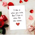 thumbnail image 3 of Tarjeta de San Valentín Qiyepbro Sweet for Him Her con sobre, 3 of 8