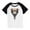 Black, variant on Cute Raglan Graphic Tees for Girls Summer Short Sleeve Baseball T-Shirts Loose Fit Round Neck Casual Going Out Tops Yellow, 5 Years