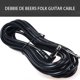 thumbnail image 5 of Cable De Guitarra Eléctrica Adaptador De Cable Estéreo Amplificador Blindado Reducción De Ruido Cable De Bajo Cable De Amplificador De Guitarra Cable De Parche Eléctrico Cable De Conexión matsuzay EL009597-00, 5 of 5