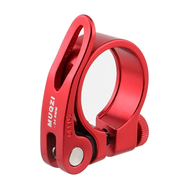 Abrazadera de sillín de aleación de aluminio, clip para tubo de sillín, accesorio para collarín de sillín, bicicleta plegable BMX 349 MM
