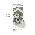 Clearance Christmas Ornaments 2024，Large Christmas Stocking Ornament