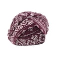 thumbnail image 1 of GDREDA Caps for Men Ruffle Women Wrap Cap Hat Hat Print Baseball Caps Wine,One Size, 1 of 2