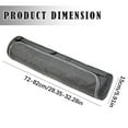 thumbnail image 3 of Yoga Sac de Rangement pour Tapis, Sac pour Tapis de Yoga Ajustable avec Grande Poche Noir Sac pour Tapis de Yoga Ajustable avec Grande Poche, 1 Sac de Rangement, 3 of 7
