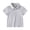 Light Gray, variant on KYAIGUO Baby Infant Boys Short Sleeve Cotton Shirt,Summer Button Collar T-Shirt for Toddler Kids,Short-Sleeved Cotton Casual Summer Clothes Sized 1-6T