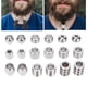 thumbnail image 3 of Cuentas Para Barba, Cuentas Para El Cabello Vikingo, Amplia Aplicación, Tamaño Perfecto, Borde Brillante Para Colgante, Proyecto De Bricolaje, Pulsera, 3 of 7