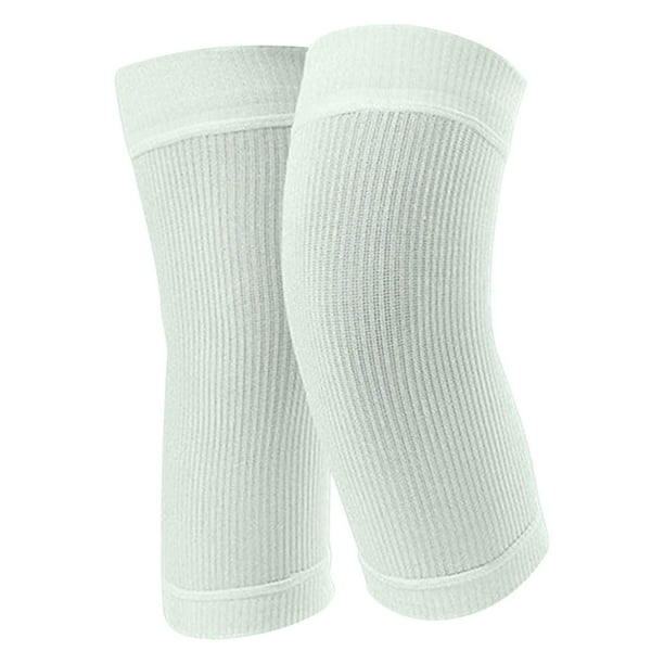 Almohadillas de Rodilla de Yoga Almohadillas de Rodilla de Seda Sintética Resistentes Al Deslizamiento Protección de la Rodilla de la Pierna Fría Protección de la Rodilla de la Pierna Fría