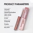 thumbnail image 4 of Julystar Metallic Glitter Liquid Eyeshadow, Waterproof, Long-Lasting, High-Pigment Pearlescent Eye Makeup in Various Shades, Suitable for Halloween and Stage Makeup, 4 of 12