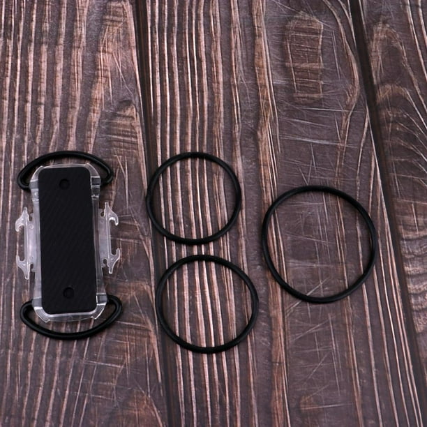 Soporte de montaje para teléfono/botella de agua/linterna de motocicleta de primera calidad Negro Cola Titular del soporte del teléfono de la bicicleta