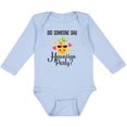 thumbnail image 3 of Inktastic Hawaiian Party Pineapple Girls Long Sleeve Baby Bodysuit, 3 of 5