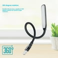 thumbnail image 4 of USB Reading Lamp Flexible Small Light for Laptop Dimmable LED Light Notebook Lamp Home Office, 4 of 9