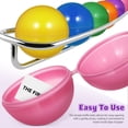thumbnail image 5 of 25 Pcs Raffle Balls Plastic Hollow Balls Colored Party Game Balls Entertainment Balls For Table Activity, 5 of 5