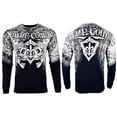 thumbnail image 2 of Xtreme Couture By Affliction Men's Long Sleeve T-shirt Hector, 2 of 11