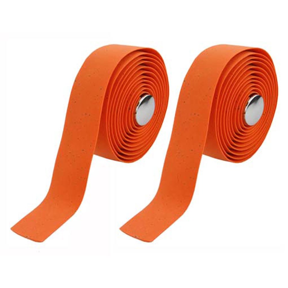 EVA Cork Handlebar Tape Orange. Bike handle bar tape, bicycle Bike