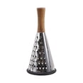 thumbnail image 3 of Rallador de cocina de acero inoxidable en forma de cono, cortador de queso manual vertical Altura 24CM, 3 of 9