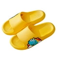 thumbnail image 4 of adviicd Kids Slippers Summer Kids Cloud Slides Girls & Boys Flip Flops Slip On Beach Sandals Youth Pool Shower Shoes Summer Slippers (Yellow,8), 4 of 9