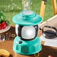 thumbnail image 1 of Rechargeable Bubble Lamp Blaster Maker Night Light Children Fun Toy Camping Equipment Outdoor Party Activity Lighting Green Green, 1 of 9