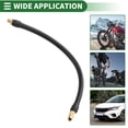 thumbnail image 2 of Unique Bargains 1pc 12.60" Tire Inflator Extension Tube 0.305inx32TPI Rubber Gold Tone Connector for Car Motorcycle Bike, 2 of 6