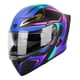 thumbnail image 1 of Casco de seguridad Casco de motocicleta unisex para adultos Cool Rider Equipment Four Seasons New Street Touring casco de moto con doble visera abatible hacia arriba casco integral gafas de sol integr, 1 of 8