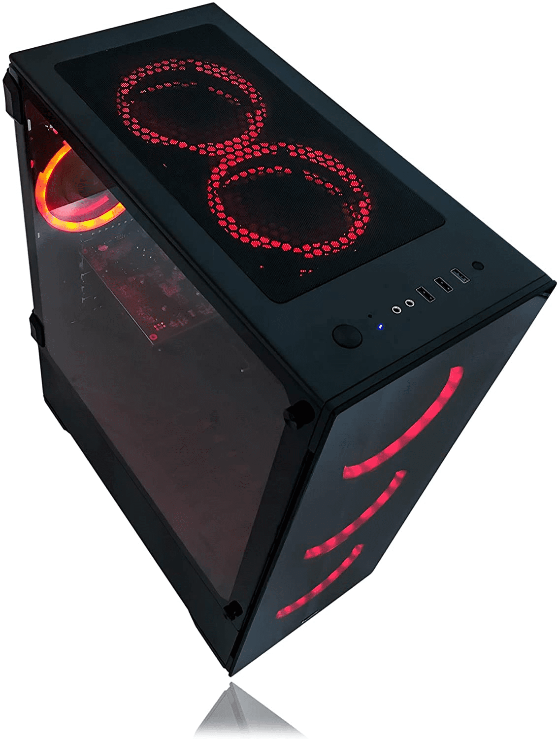 Alarco Gaming PC, Intel 3.70GHZ CPU, 16GB RAM, 512GB SSD, RX 580 8GB GPU, Windows 11