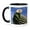 Black/White, variant on 3drose, Saguaro Cactus Blossom, Saguaro Np, Tucson, Arizona, 11oz Mug