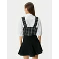 thumbnail image 4 of Crop Tweed Shirt Puff Sleeve Button Detail Double Fabric, 4 of 7