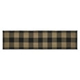 thumbnail image 5 of VHC Brands Runner 12x48, Cotton Dining Room, Kitchen Table Runner, Country Farmhouse Style, Black Check Collection, Rectangle 12x48, Country Black, 5 of 5