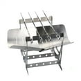 thumbnail image 1 of Sonducket Estufa de combustión de acero inoxidable BBQ Grill a prueba de viento Picnic Fire Grilling Rack Equipo Accesorios Estufas de camping, 1 of 6