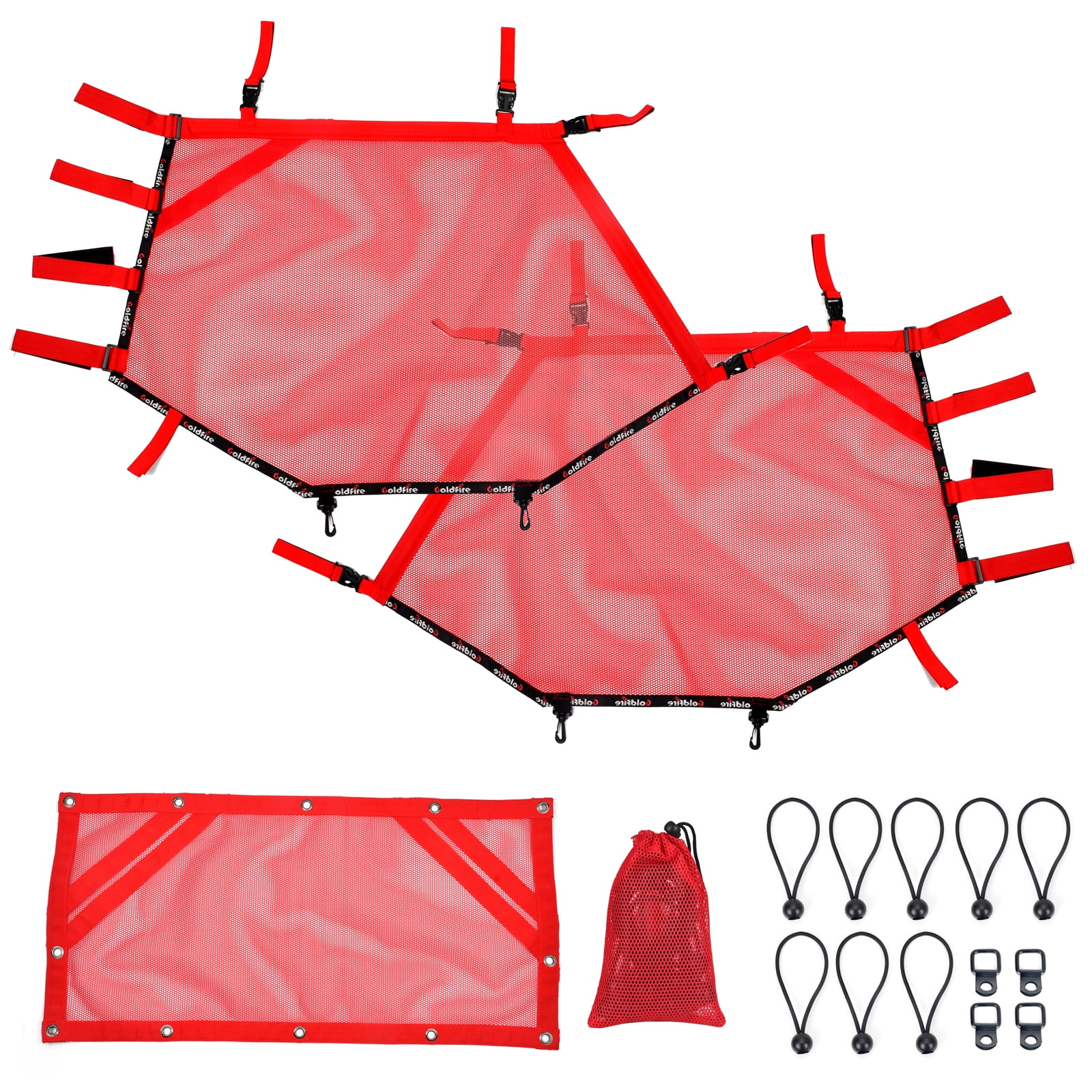 UTV RZR Accessory Window Shade Nets Left Right & Rear Window Shield Fit for Polaris RZR 1000 XP Turbo POLARI RZR 500 570 800 900