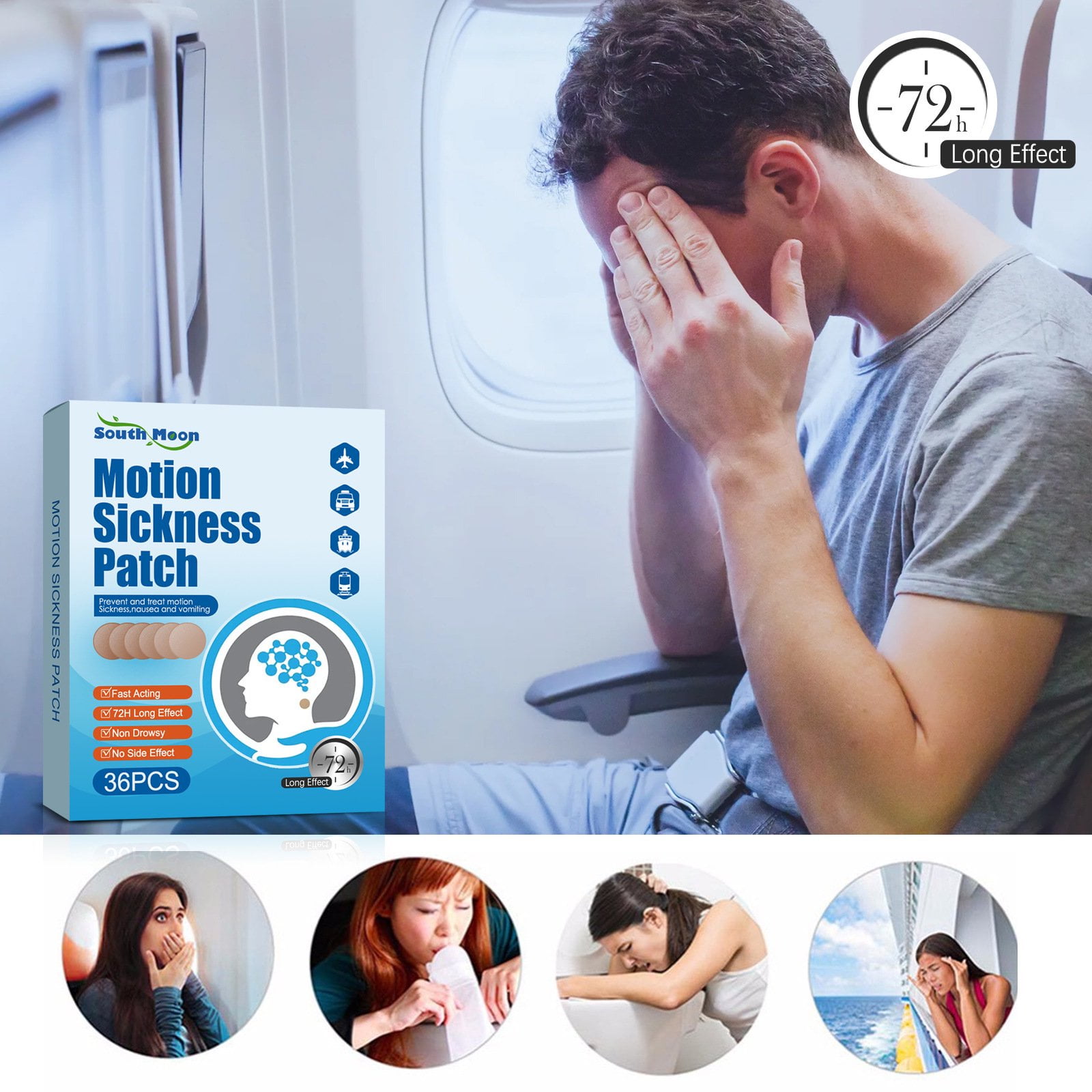 Buy 36pcs Motion Sickness Patch Seasick Patches Anti Nausea Patches buy-36pcs-motion-sickness-patch-seasick-patches-anti-nausea-patches