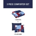 thumbnail image 6 of HOME RETREAT Nautical Patch Blue Ultra Soft Microfiber 3 Piece Comforter Bedding Set - Full/Queen, 6 of 6