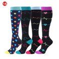 thumbnail image 3 of CAROOTU Chaussettes de Compression pour Femmes et Hommes Chaussettes de Circulation-Compression 20-30 mmHg pour la Course Infirmière de Sport, 3 of 7