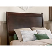 AFI, Casanova Twin Solid Wood Panel Headboard, Walnut