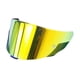 thumbnail image 1 of Protector de casco de motocicleta profesional Fácil de instalar Reemplazo de piezas Premium Face Oro, 1 of 9