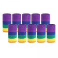 thumbnail image 1 of 3 x 10 protectores elásticos para dedos para aliviar el dolor de ciclismo iridiscente 5 piezas, 1 of 8