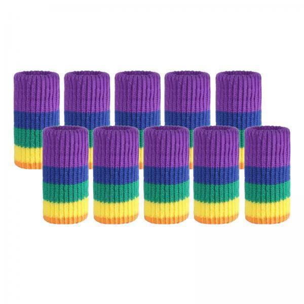 3 x 10 protectores elásticos para dedos para aliviar el dolor de ciclismo iridiscente 5 piezas