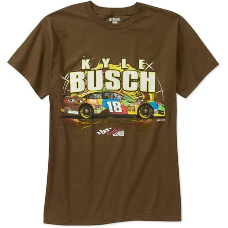 Nascar Men's Kyle Busch Fan Up Short Sleeve Tee