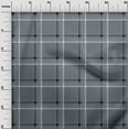 thumbnail image 2 of oneOone Viscose Chiffon Fabric Tartan Check Printed Fabric 1 Yard 42 Inch Wide, 2 of 4
